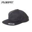 画像1: FLEXFIT / UNSTRUCTURED 5-PANEL SNAPBACK CAP (CHARCOAL) (1)