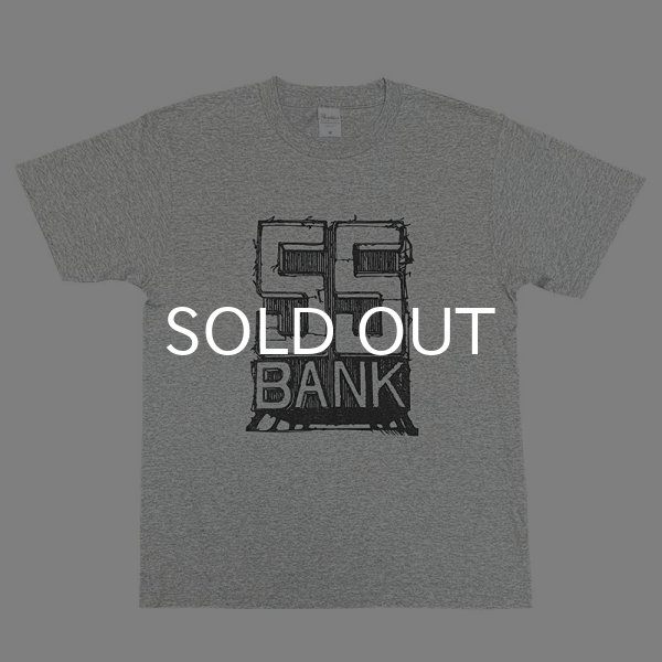 画像1: 55BANK Tシャツ (GREY) (1)