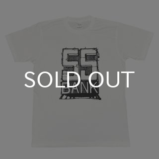 55BANK Tシャツ (GREY) | CRIME ONLINE STORE
