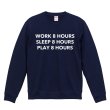 画像2: 8 HOURS CREWNECK (NAVY) (2)