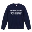 画像2: 8 HOURS CREWNECK (NAVY) (2)