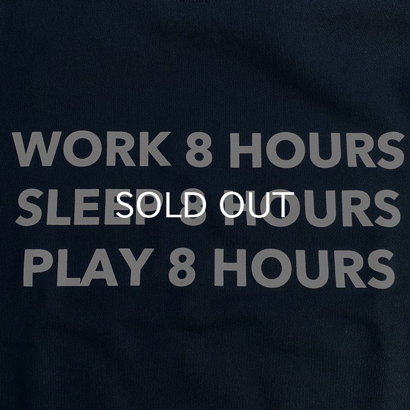 画像3: 8 HOURS CREWNECK (NAVY) (3)