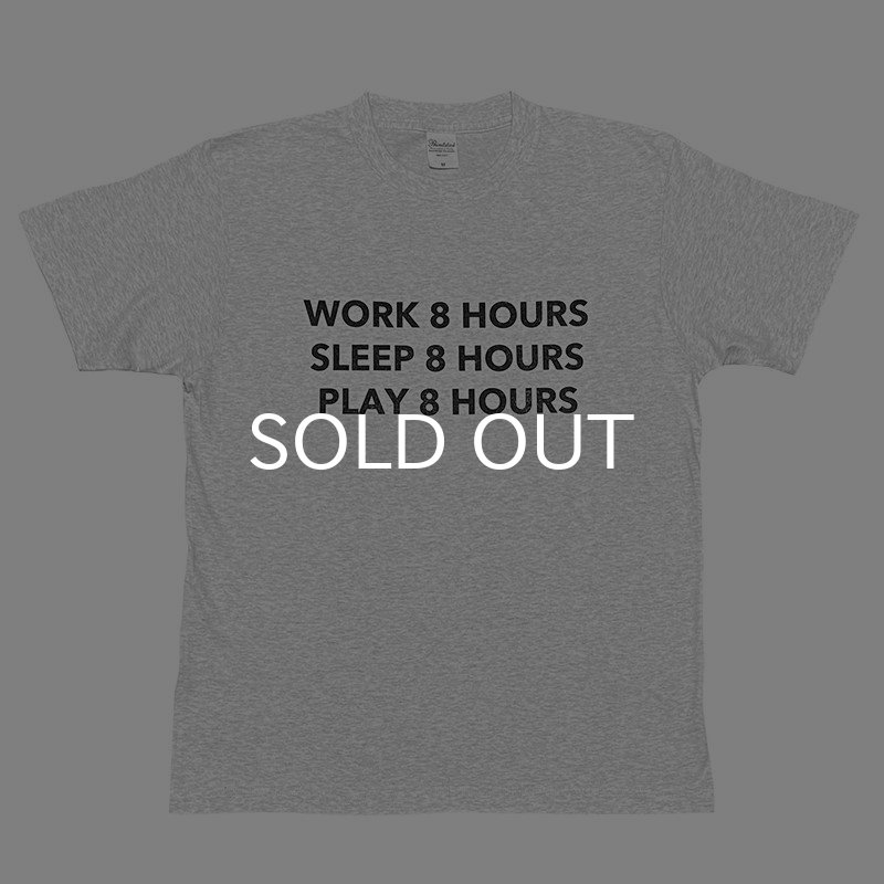 画像1: 8 HOURS Tシャツ (ASH) (1)