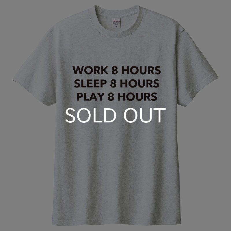画像2: 8 HOURS Tシャツ (ASH) (2)