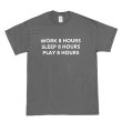 画像1: 8 HOURS Tシャツ (CHARCOAL) (1)