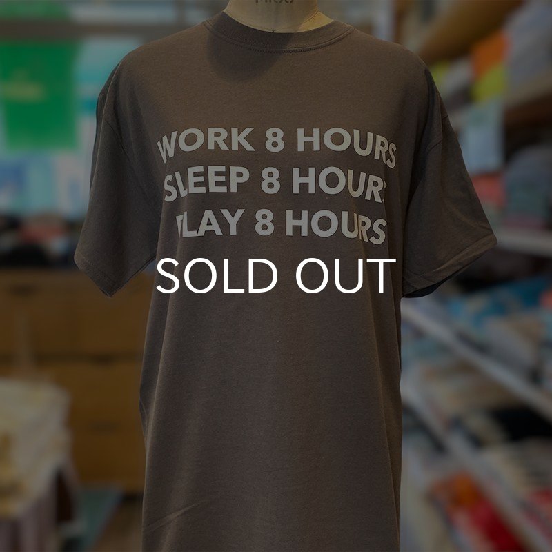 画像3: 8 HOURS Tシャツ (CHARCOAL) (3)