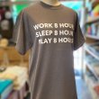 画像2: 8 HOURS Tシャツ (CHARCOAL) (2)