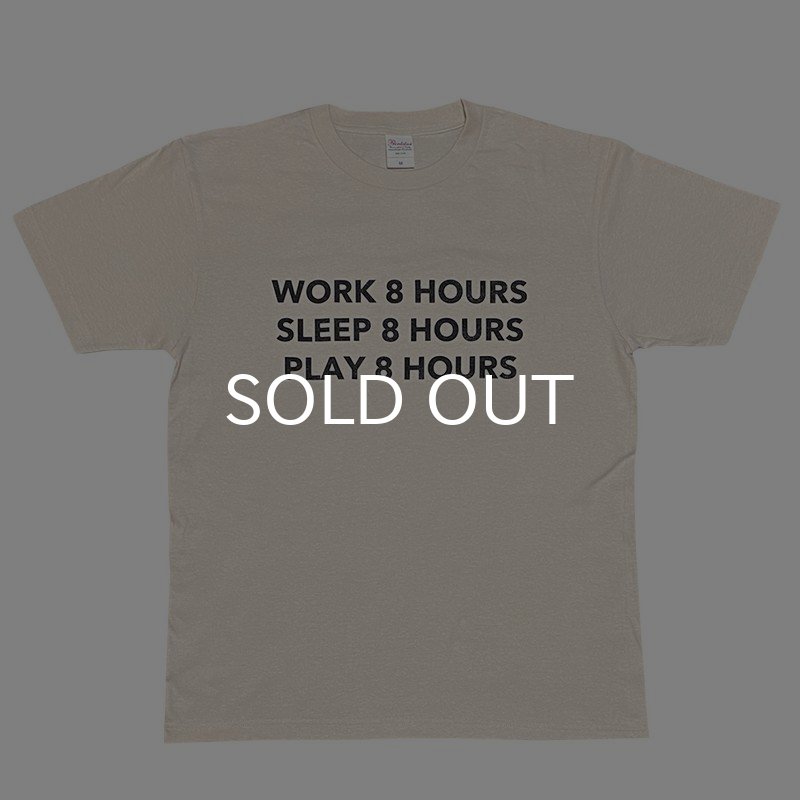 画像1: 8 HOURS Tシャツ (LIGHT BEIGE) (1)