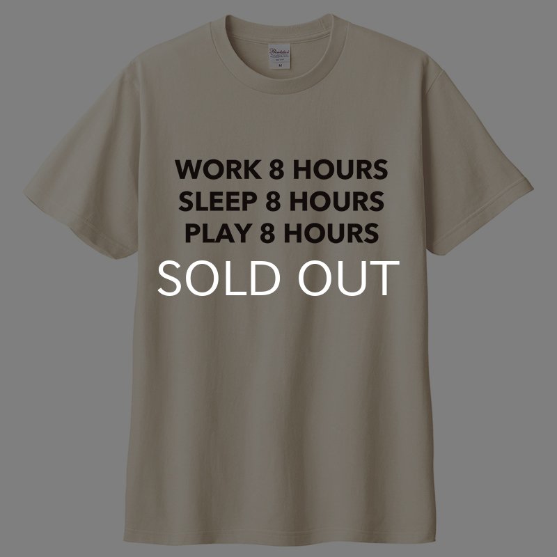 画像2: 8 HOURS Tシャツ (LIGHT BEIGE) (2)