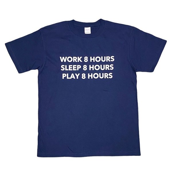 画像1: 8 HOURS Tシャツ (METRO BLUE) (1)