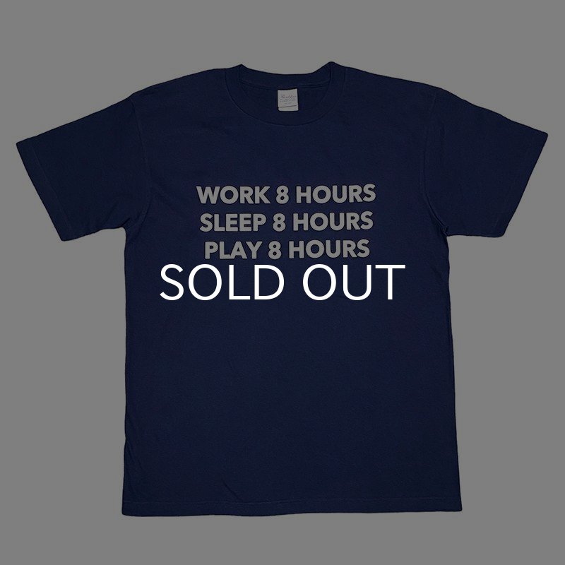 画像1: 8 HOURS Tシャツ (METRO BLUE) (1)