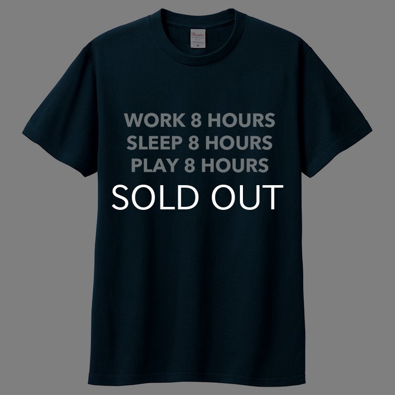 画像2: 8 HOURS Tシャツ (METRO BLUE) (2)