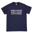 画像1: 8 HOURS Tシャツ (NAVY) (1)