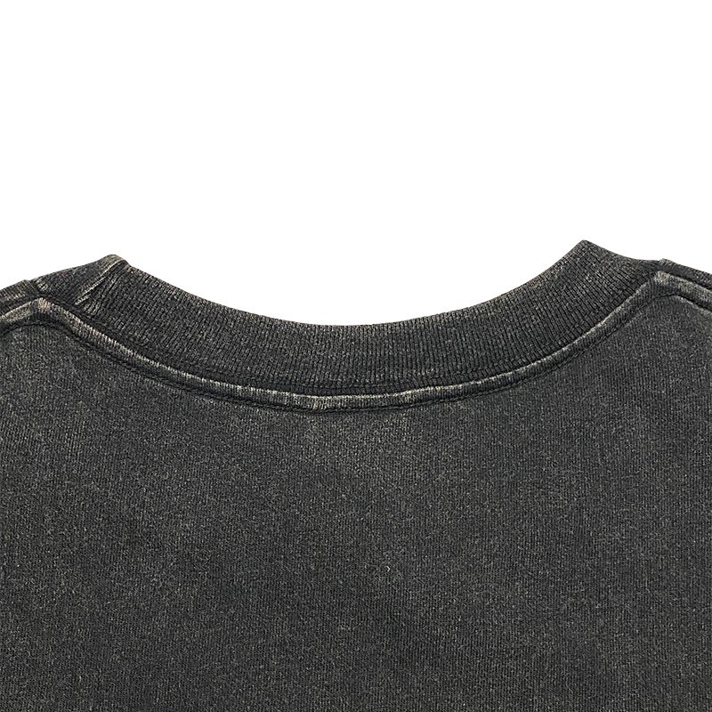 画像4: 8 HOURS Tシャツ VINTAGE WASH (BLACK) (4)