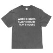 画像1: 8 HOURS Tシャツ VINTAGE WASH (GREY) (1)