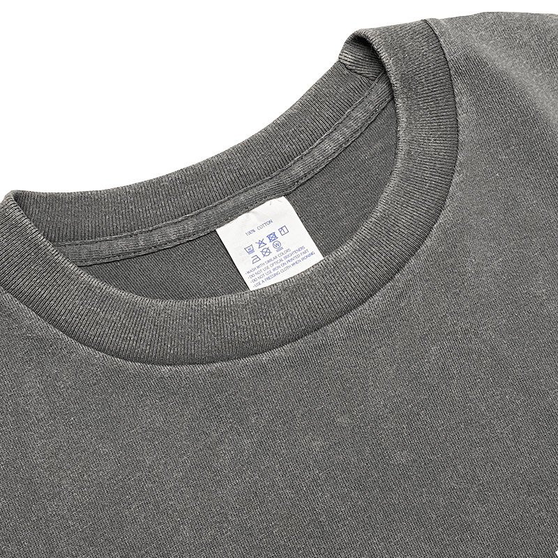 画像3: 8 HOURS Tシャツ VINTAGE WASH (GREY) (3)