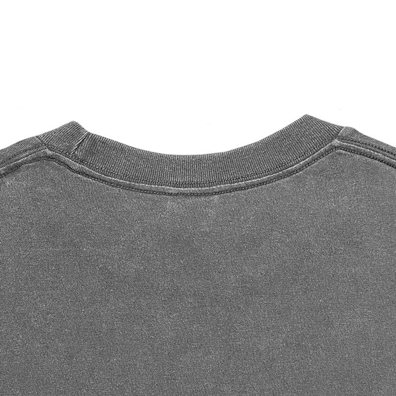 画像4: 8 HOURS Tシャツ VINTAGE WASH (GREY) (4)