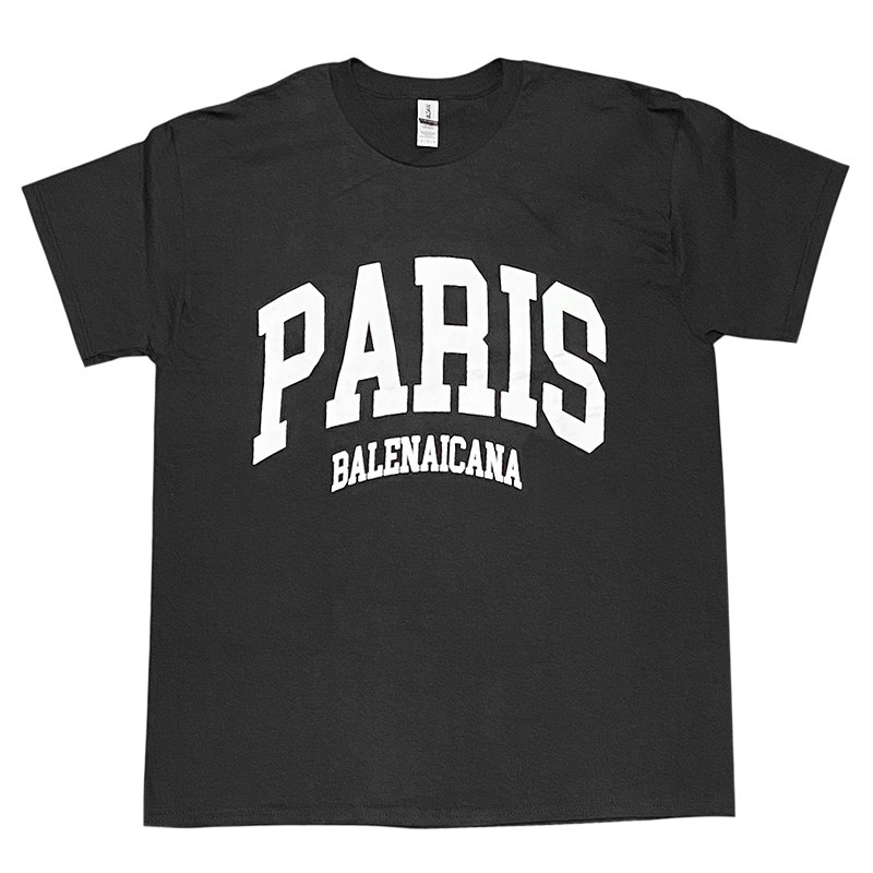 画像1: BALENAICANA Tシャツ (BLACK) (1)
