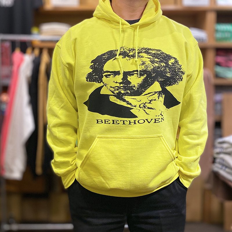 画像3: BEETHOVEN HOODIE (SAFETY GREEN) (3)