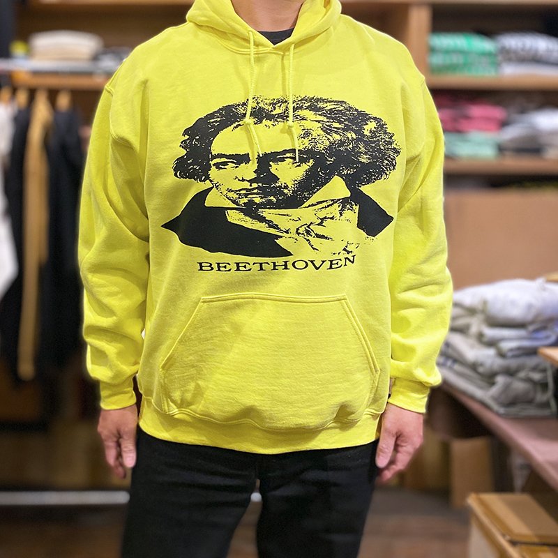 画像4: BEETHOVEN HOODIE (SAFETY GREEN) (4)