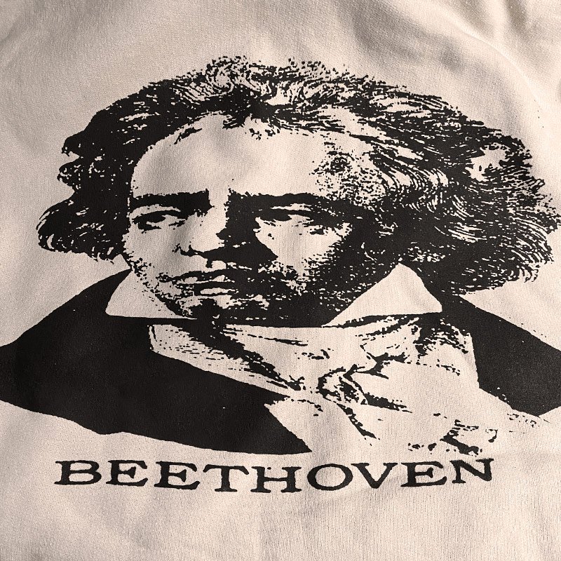 画像2: BEETHOVEN HOODIE (SAND) (2)