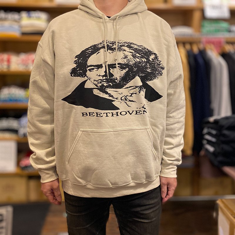 画像5: BEETHOVEN HOODIE (SAND) (5)