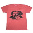 画像1: BEETHOVEN Tシャツ (CRIMSON) (1)