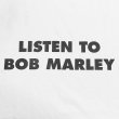 画像2: LISTEN TO BOB MARLEY Tシャツ (WHITE) (2)