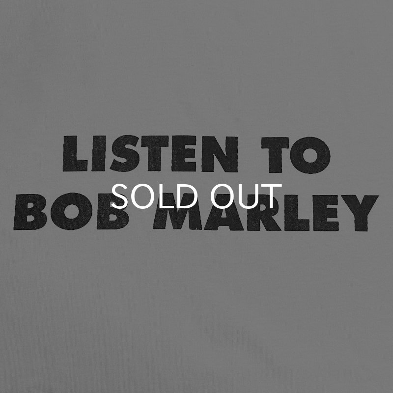 画像2: LISTEN TO BOB MARLEY Tシャツ (WHITE) (2)