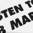 画像3: LISTEN TO BOB MARLEY Tシャツ (WHITE) (3)