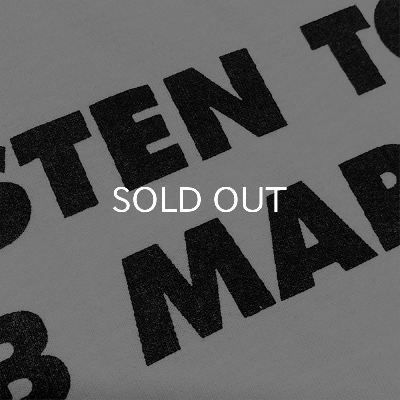 画像3: LISTEN TO BOB MARLEY Tシャツ (WHITE) (3)