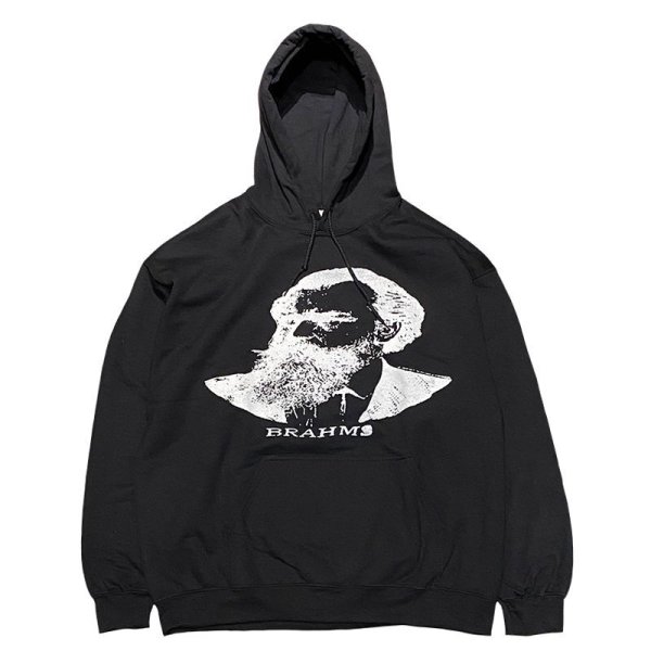 画像1: BRAHMS HOODIE (BLACK) (1)
