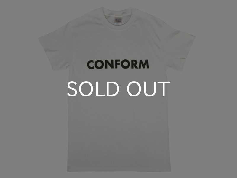 画像1: CONFORM Tシャツ (WHITE) (1)