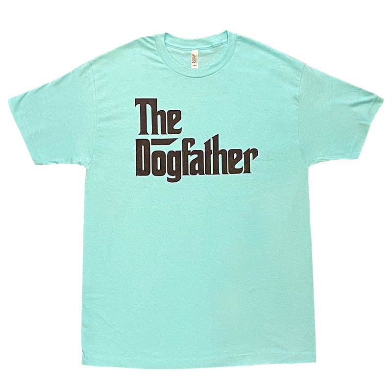 画像1: THE DOGFATHER Tシャツ (CELADON) (1)