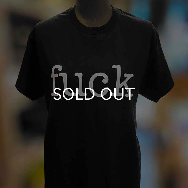 画像2: FUCK Tシャツ (BLACK) (2)