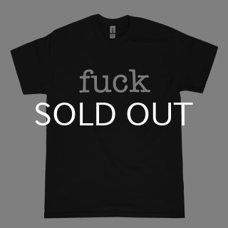 FUCK Tシャツ (WHITE) | CRIME ONLINE STORE