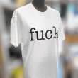 画像3: FUCK Tシャツ (WHITE) (3)