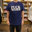 画像5: FUCK WORK Tシャツ (NAVY) (5)