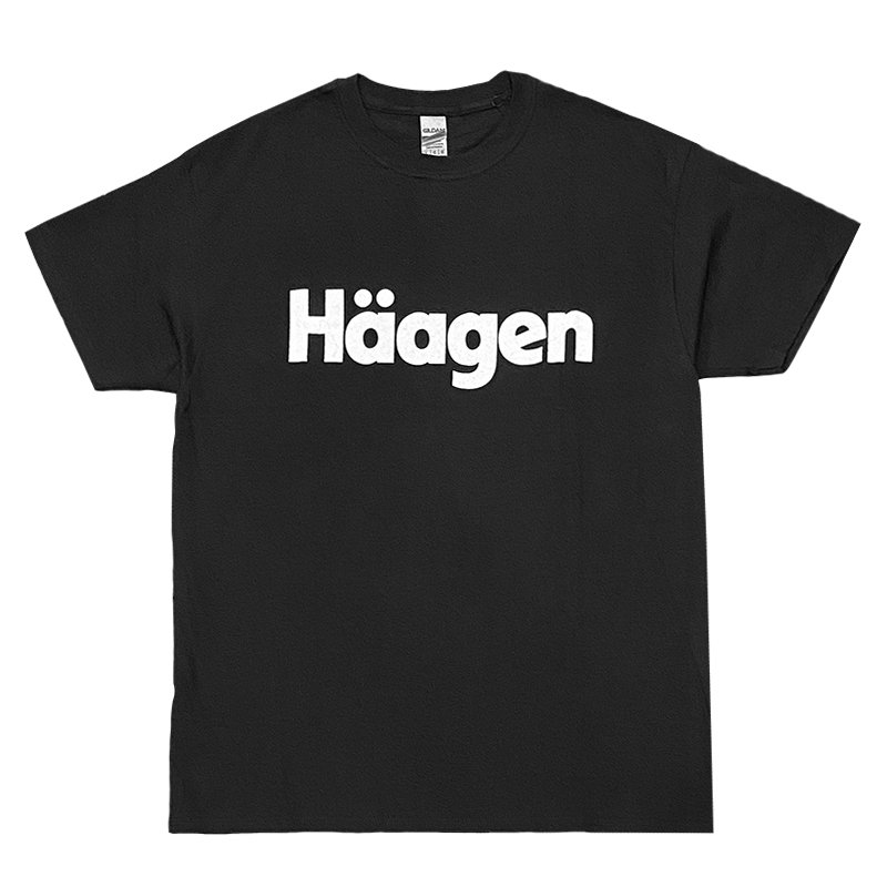 画像1: Haagen Tシャツ (BLACK) (1)