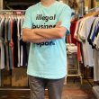 画像5: ILLEGAL BUSINESS CONTROLS JAPAN Tシャツ (CELADON) (5)