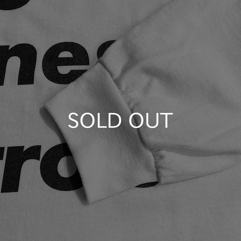 画像2: ILLEGAL BUSINESS CONTROLS JAPAN ロングスリーブTシャツ (WHITE) (2)