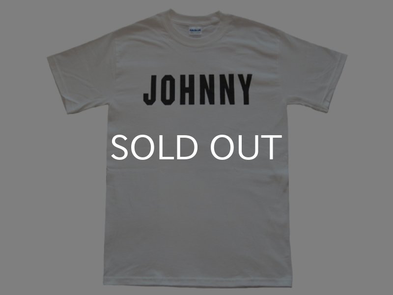 画像1: JOHNNY Tシャツ (WHITE) (1)
