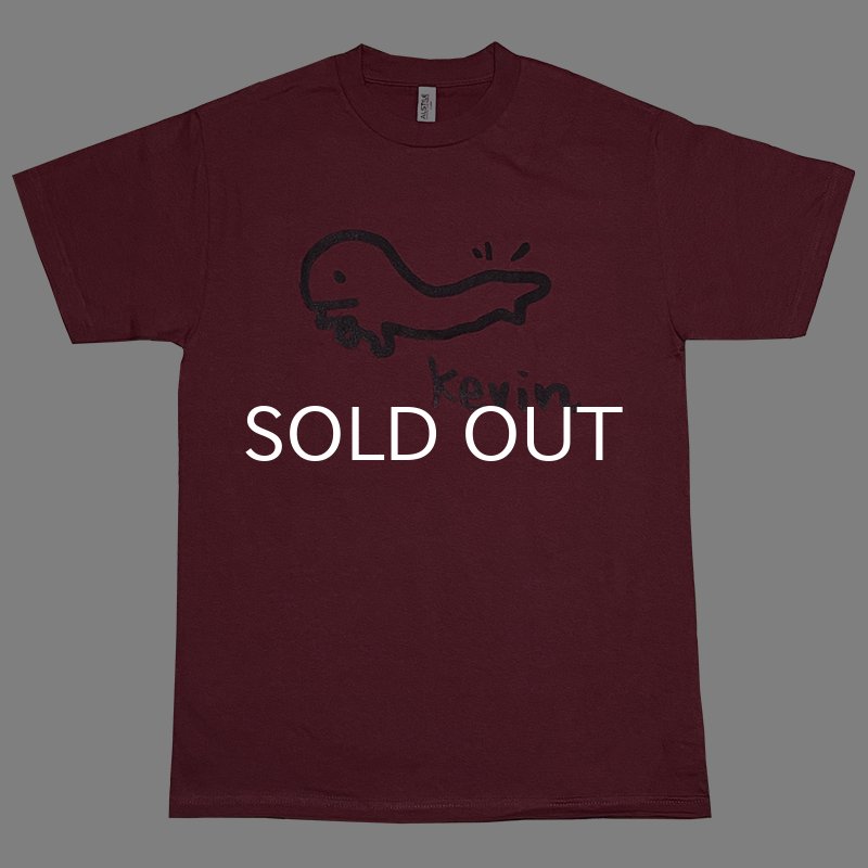 画像1: Kevin Tシャツ (BURGUNDY) (1)