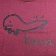 画像2: Kevin Tシャツ (BURGUNDY) (2)