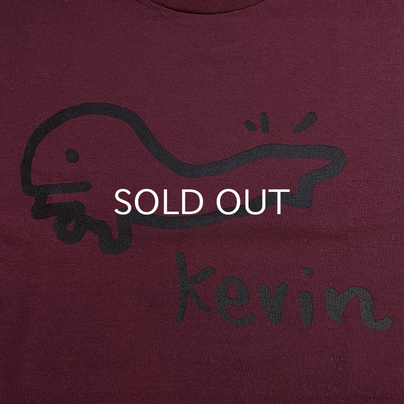 画像2: Kevin Tシャツ (BURGUNDY) (2)