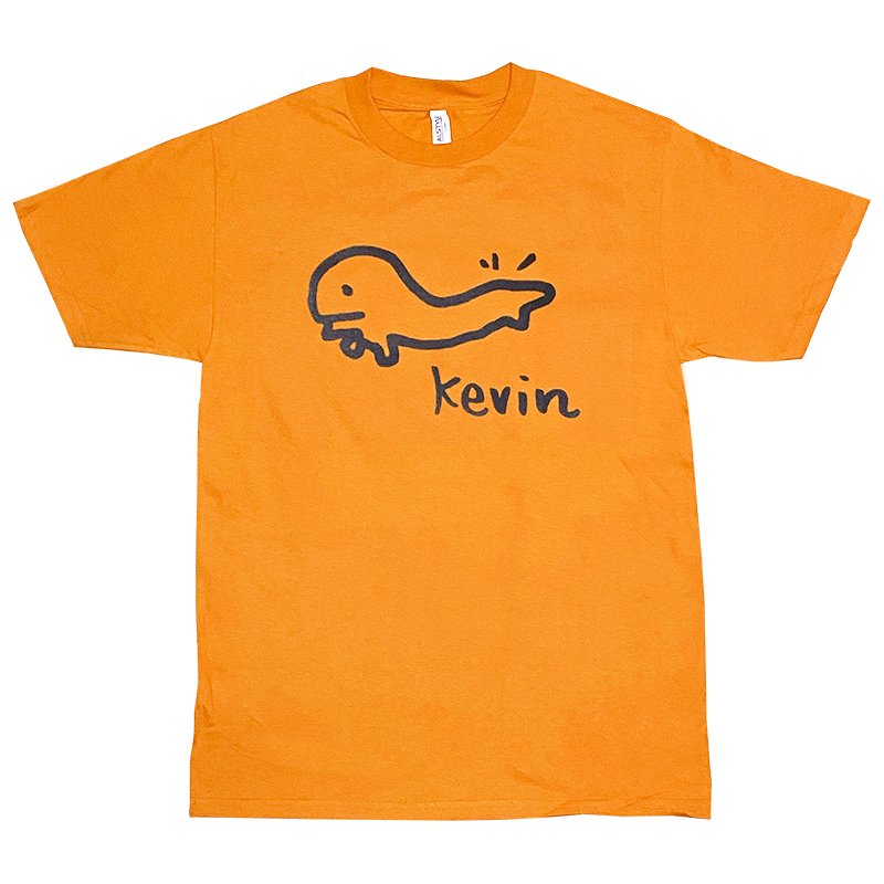 画像1: Kevin Tシャツ (ORANGE) (1)
