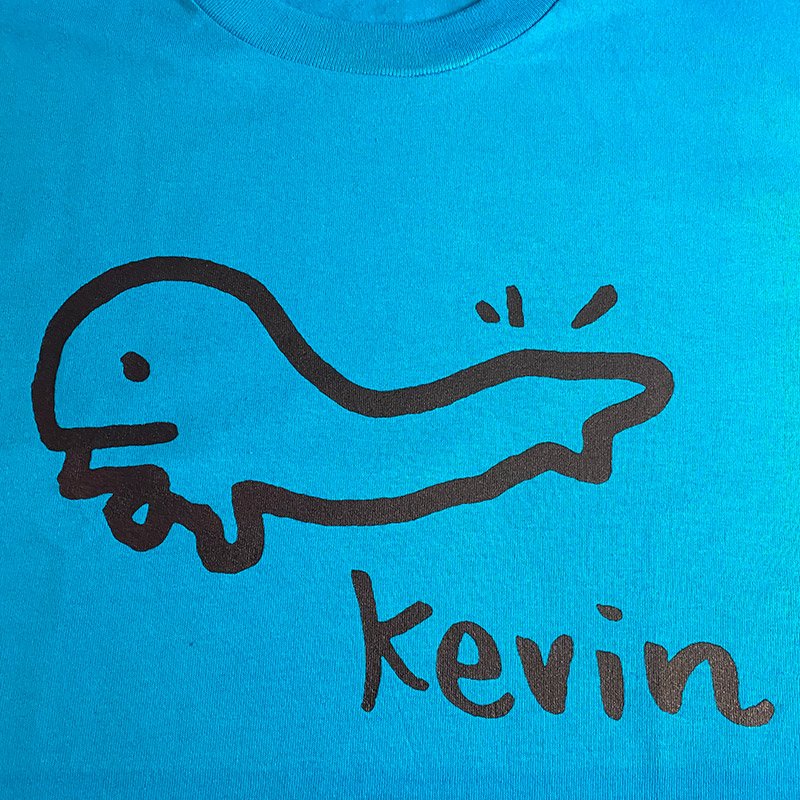 画像2: Kevin Tシャツ (TURQUOISE) (2)