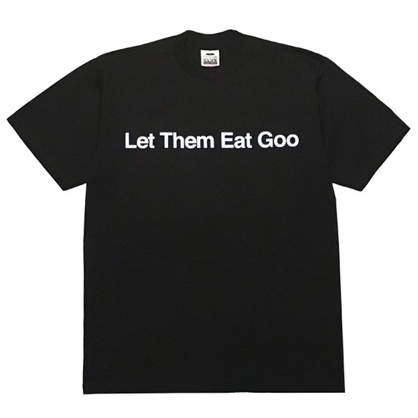 画像1: LET THEM EAT GOO Tシャツ (BLACK) (1)