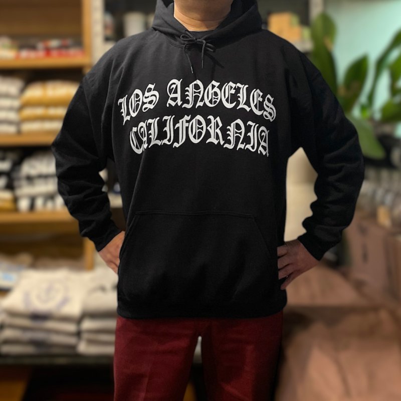 画像5: LOS ANGELES CALIFORNIA HOODIE #2 (BLACK) (5)