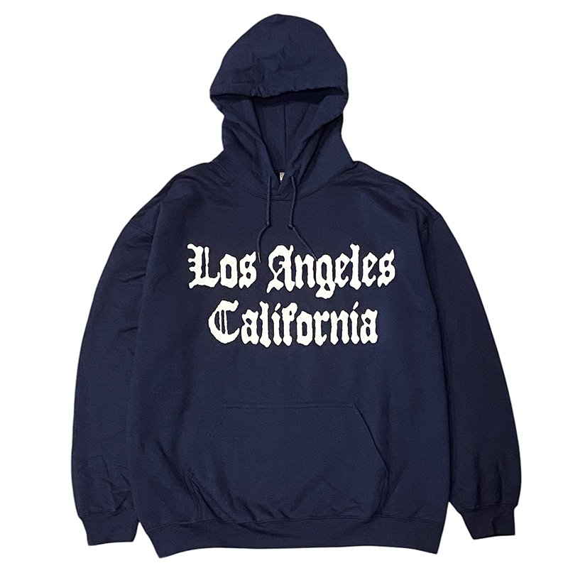 画像1: LOS ANGELES CALIFORNIA HOODIE (NAVY) (1)